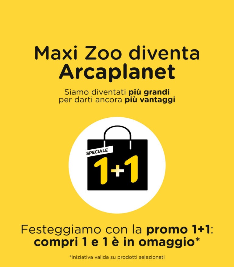 Maxi Zoo diventa Arcaplanet