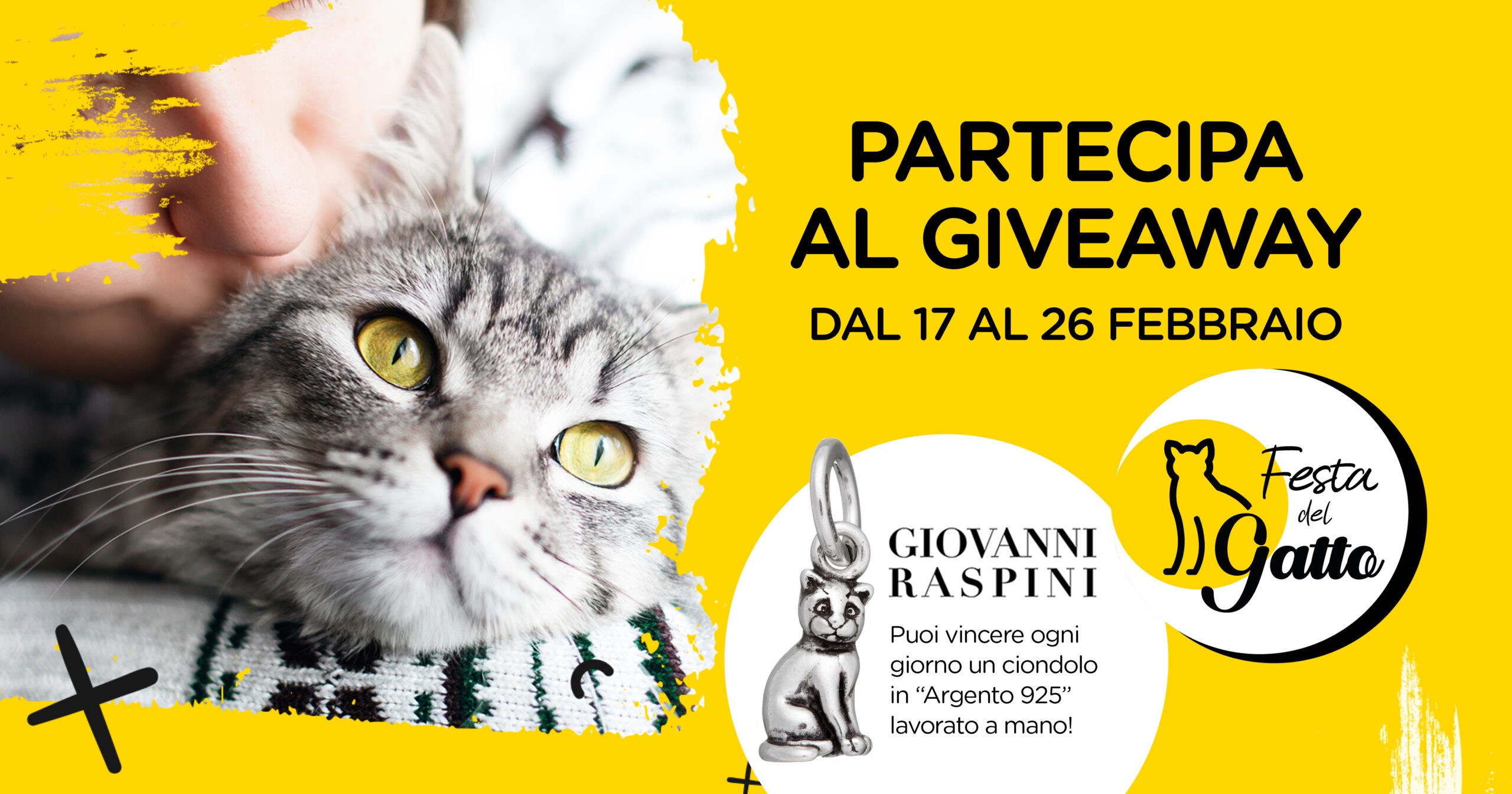 Giveaway Festa del Gatto da Arcaplanet